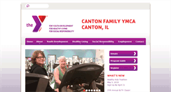 Desktop Screenshot of cantonfamilyymca.org